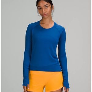 Lululemon swiftly long sleeved race length top